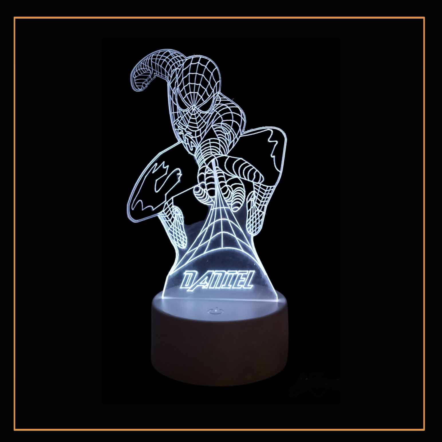 Stitch - Lámpara personalizada con iluminación LED