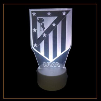 lámpara led escudo atlético de Madrid